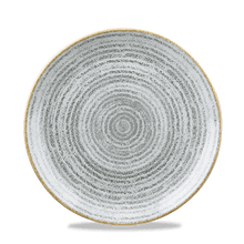 Load image into Gallery viewer, Churchill Studio Prints Stone Grey Coupe Plate
