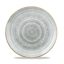 Load image into Gallery viewer, Churchill Studio Prints Stone Grey Coupe Plate