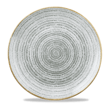 Load image into Gallery viewer, Churchill Studio Prints Stone Grey Coupe Plate