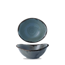 Load image into Gallery viewer, Dudson Harvest Blue Deep Bowl 17.4cm/16.5oz (12)