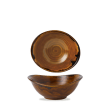 Load image into Gallery viewer, Dudson Harvest Brown Deep Bowl 174mm/16.5oz (6)