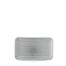 Load image into Gallery viewer, Dudson Harvest Norse Grey Organic Rectangular Plate 10.6x6.3" (12)