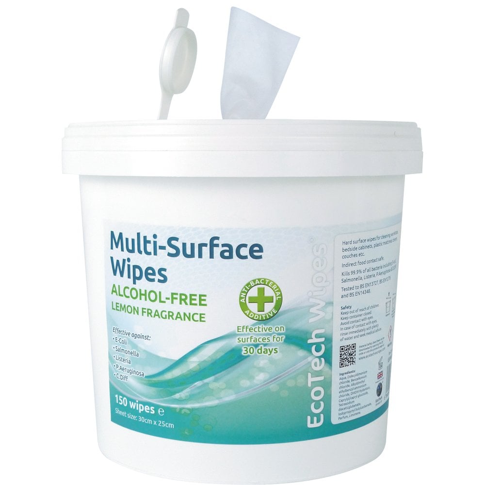 Ecotech Multi Surface Wipes (150)