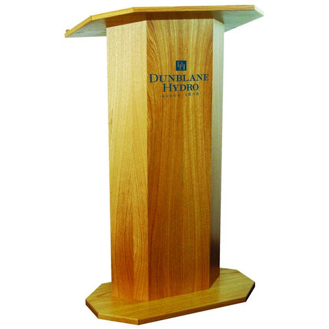 Floor standing lectern