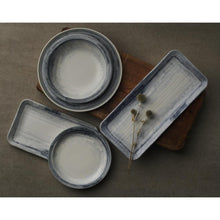 Load image into Gallery viewer, Dudson Finca Limestone Organic Rectangular Plate 10.6x6.3"