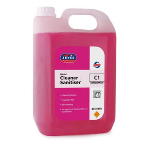 Jeyes C1 Liquid Cleaner Sanitiser (5Lx2)