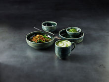 Load image into Gallery viewer, Steelite Aurora Vesuvius Burnt Emerald Round Stacking Tray