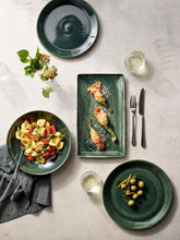 Load image into Gallery viewer, Steelite Vesuvius Burnt Emerald Plate Coupe