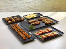 Load image into Gallery viewer, Steelite Gastronorm Platter - Melamine (Slate Black GN 1/3)