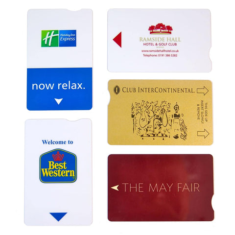 personalised hotel key cards