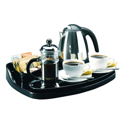 Welcome tray (chrome/black)  -  Regal