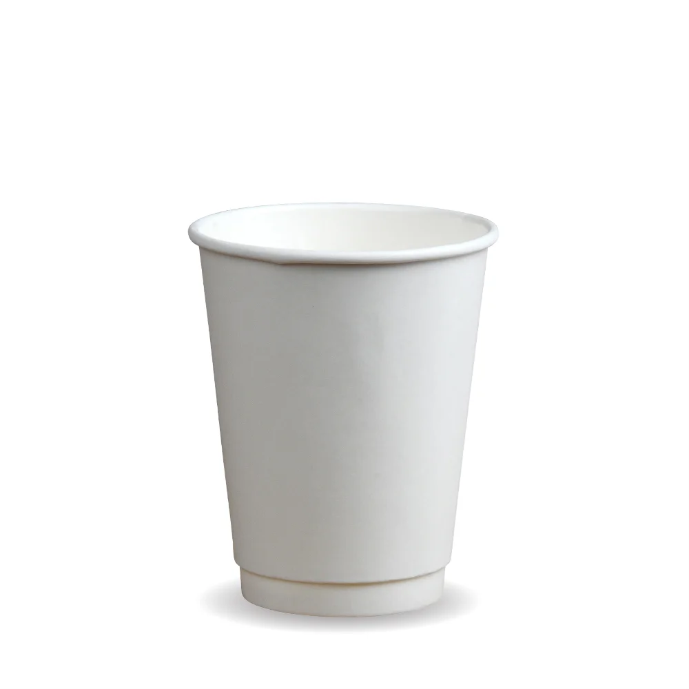 Double Wall Hot Cups - White - 12oz - (500)