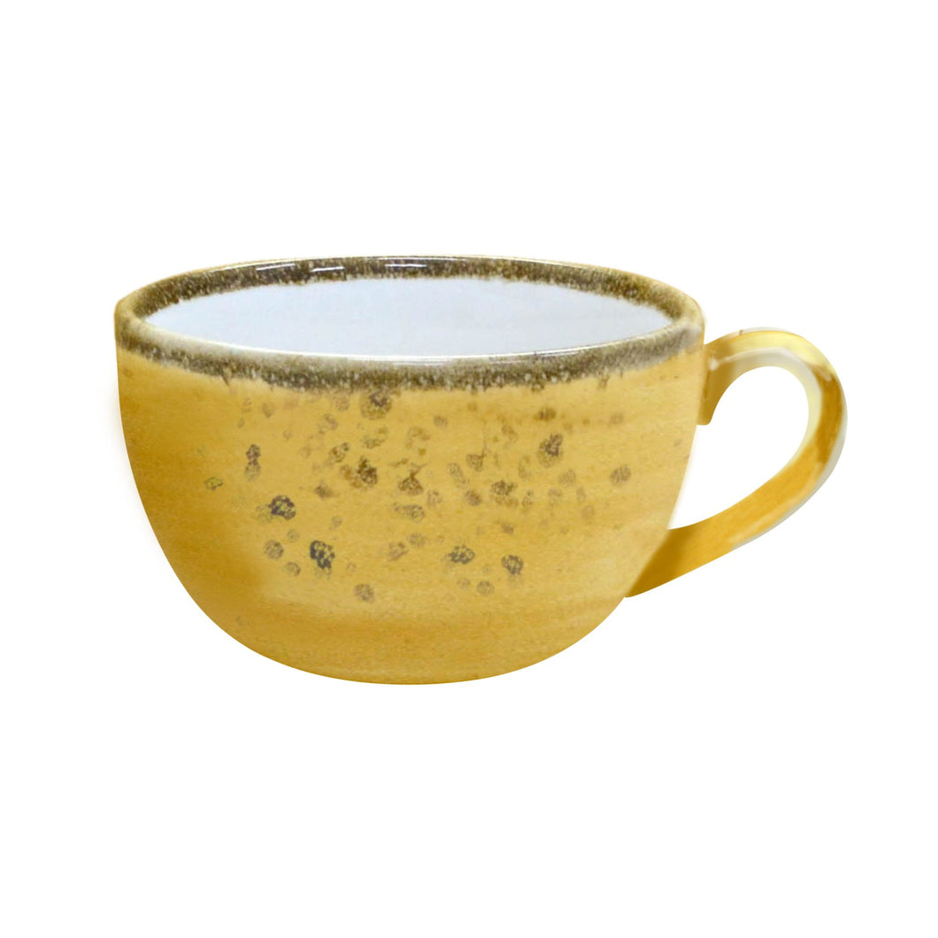 Sango Java Decorated Teacup Sunrise Yellow 20cl/7oz (12)
