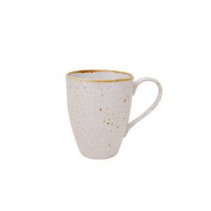 Sango Java Decorated Latte Mug Barley Cream 30cl/10.5oz (12)