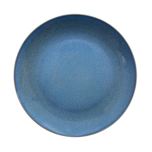 Sango Java Decorated Coupe Plate Horizon Blue