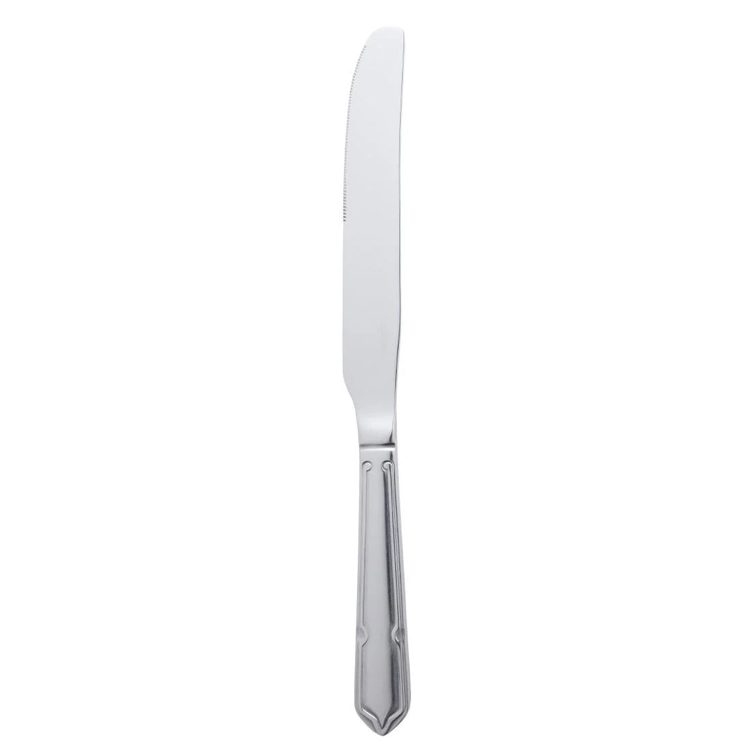 Minster Dubarry Table Knives - Solid Handle (12)