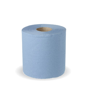 Economy 2-Ply Blue Roll 11x18cm (6 Pack)