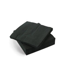 Load image into Gallery viewer, Tork Black Lunch Folded Napkin 32cm - 2 Ply
