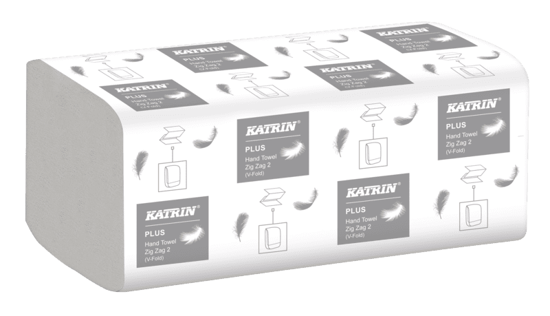 Katrin Plus Hand Towel Zig Zag 2 Handy Pack