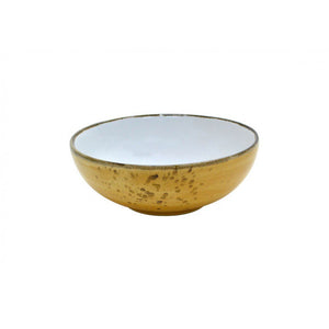 Sango Java Decorated Coupe Bowl Sunrise Yellow 16.8cm 6.5" (6)