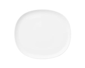 Sango White Dinner Plate 28.5x25cm/11x9.8" (6)