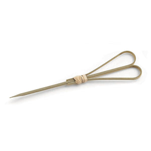TableCraft Heart Looped Pick Bamboo (4.5")