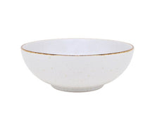 Load image into Gallery viewer, Sango Java Decorated Salad Bowl Barley Cream 22.5cm 9&quot; (6)
