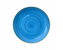 Load image into Gallery viewer, Sango Java Decorated Coupe Bowl Aqua Blue 17cm/6.5&quot;
