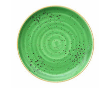 Load image into Gallery viewer, Sango Java Decorated Coupe Plate Eden Green
