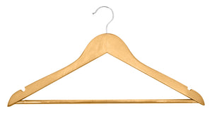 Light wood hook hanger (100) Code H10 - 65p each