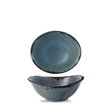 Load image into Gallery viewer, Dudson Harvest Blue Deep Bowl 17.4cm/16.5oz (12)
