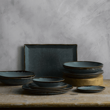 Load image into Gallery viewer, Dudson Harvest Blue Deep Bowl 17.4cm/16.5oz (12)
