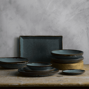 Dudson Harvest Blue Deep Bowl 17.4cm/16.5oz (12)