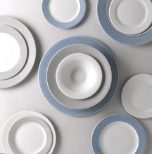 Load image into Gallery viewer, Churchill Isla Spinwash Footed Plate Ocean Blue 23.4cm (12)
