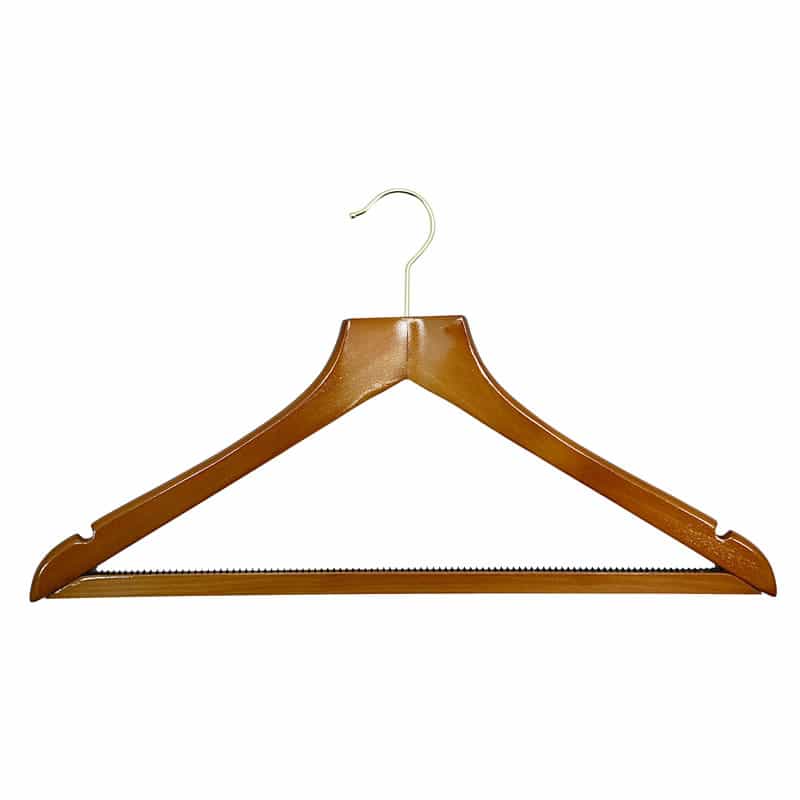 Luxury cherry wood hook hanger (50) Code H8 - 91p each