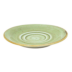 Sango Java Decorated Coffee Saucer Meadow Green 15cm/5.5" (12)