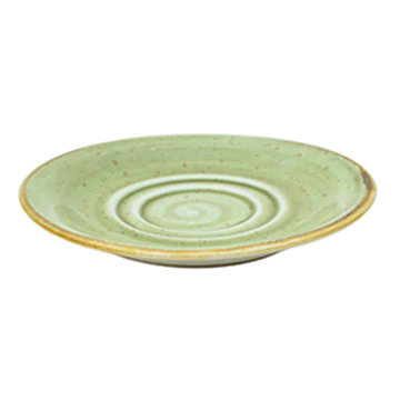 Sango Java Decorated Coffee Saucer Meadow Green 15cm/5.5