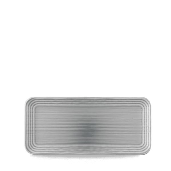 Dudson Harvest Norse Grey Organic Coupe Rect Platter 13,3/4x6,1/4
