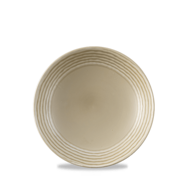 Dudson Harvest Norse Linen Deep Coupe Plate 10