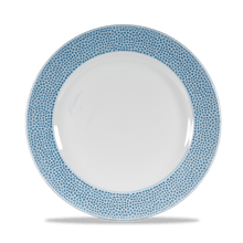 Load image into Gallery viewer, Churchill Isla Spinwash Ocean Blue Footed Plate 27.6cm (12)

