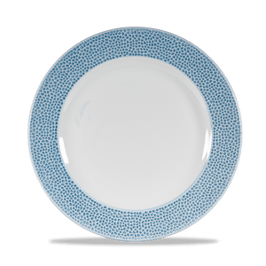 Churchill Isla Spinwash Ocean Blue Footed Plate 27.6cm (12)