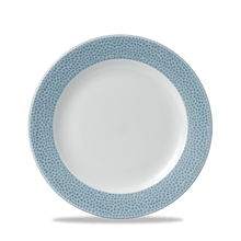 Load image into Gallery viewer, Churchill Isla Spinwash Footed Plate Ocean Blue 23.4cm (12)
