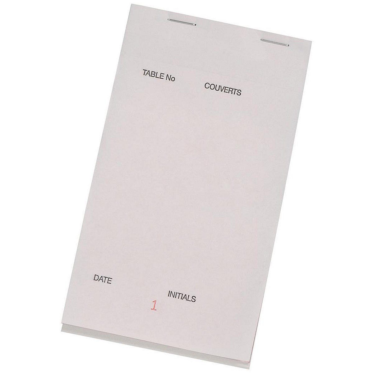 Waitress Rder Form Pads Catering Essentials Triplicate Waiter/Waitress Pad 60gsm NCR (100)