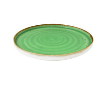 Load image into Gallery viewer, Sango Java Decorated Kaden Low Presentation Plate Eden Green
