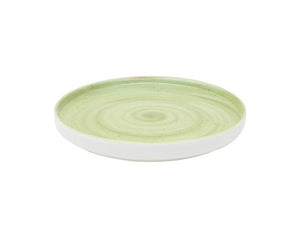 Sango Java Decorated Kaden Low Presentation Plate Meadow Green