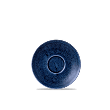 Load image into Gallery viewer, Churchill Stonecast Plume Ultramarine Saucer
