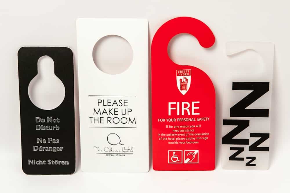 Do Not Disturb Signs | Polypropylene | Foremost Products, Glasgow