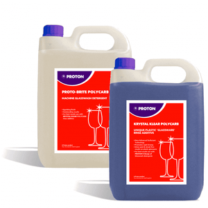 Proton Polycarbonate Glasswash Starter Pack (5 Litre)