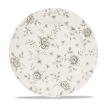 Load image into Gallery viewer, Churchill Rose Chintz Grey Plate
