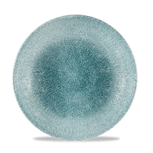 Load image into Gallery viewer, Churchill Raku Jade Green Evolve Coupe Plate
